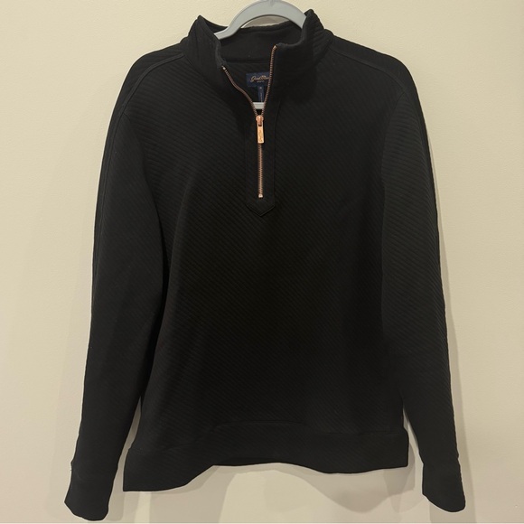 Good Man Brand Other - Good Man Size Medium Quilted Black Quarter Zip
